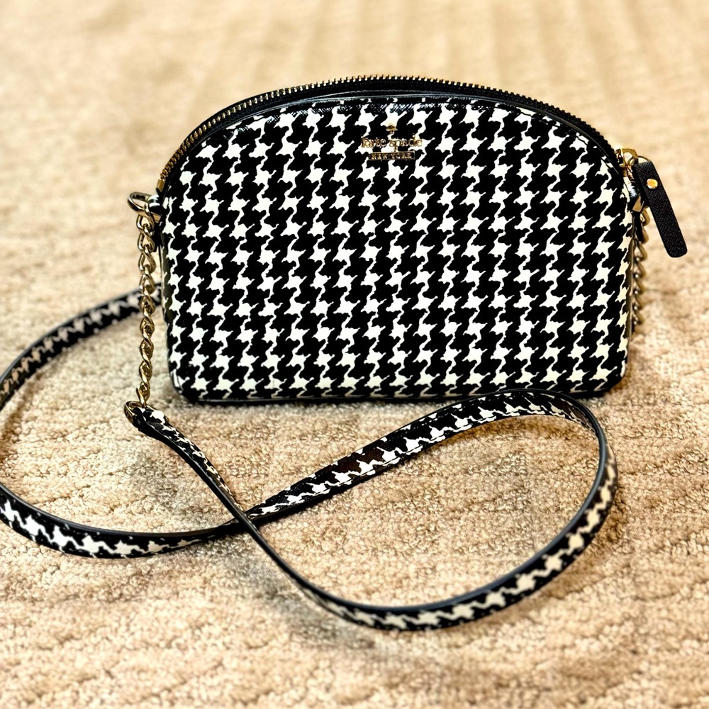 Kate Spade New York CAMERON STREET HOUNDSTOOTH HILLI CROSSBODY